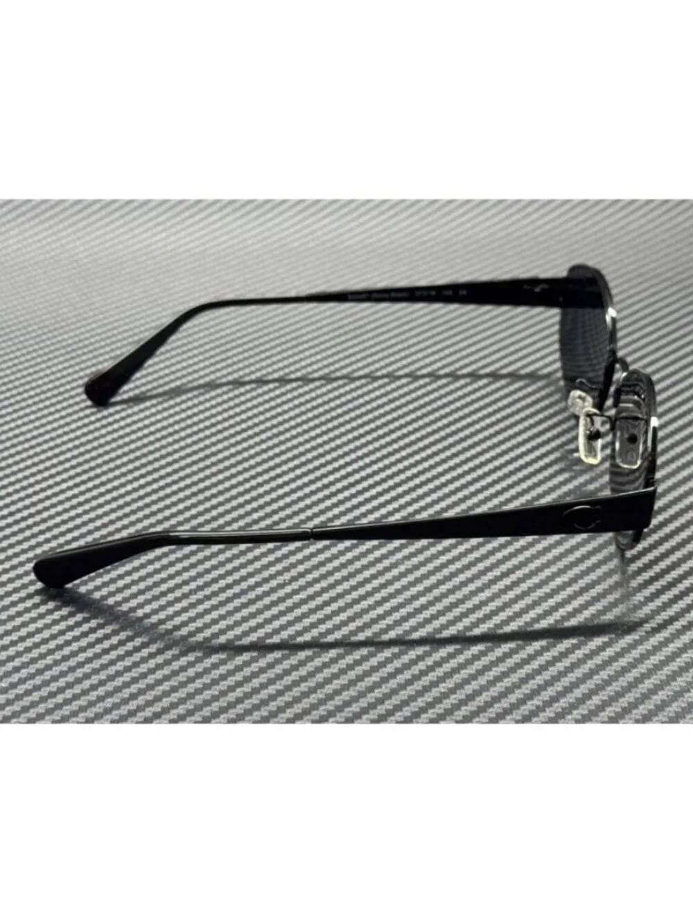 New Coach Men Shiny Black Sunglasses -18-145
